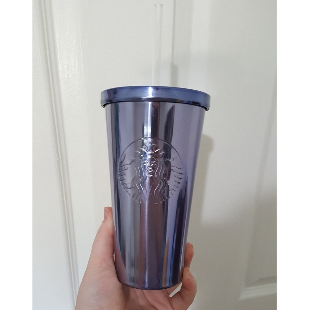 Starbucks metallic tumbler